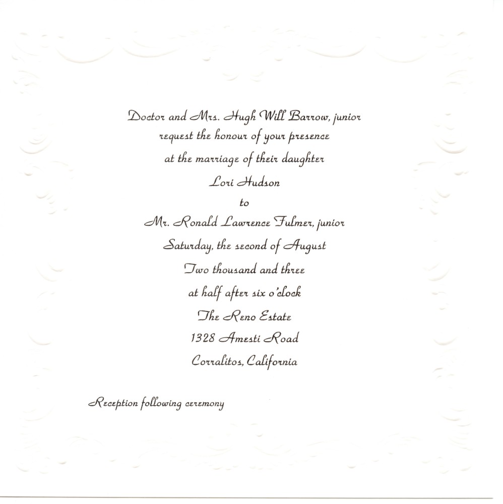  Lori Hudson Barrow wed Ronald Lawrence Fulmer