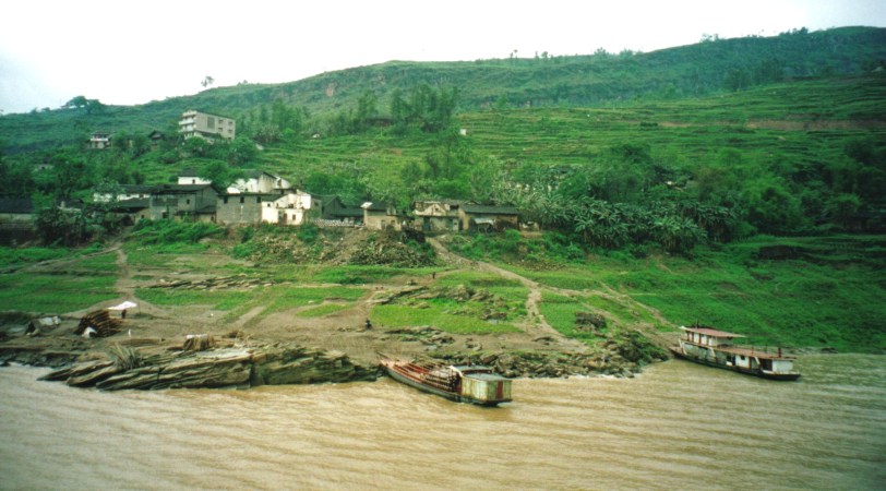 Yagtze River Scenes, China 1999