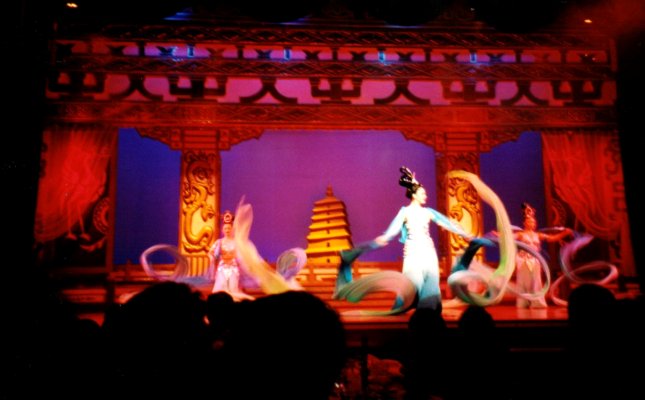 Dancers at the Tang Dynasty Theater, Xian China 1999
