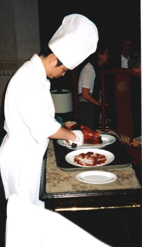 Making Peking Duck, Beijing, China 1999